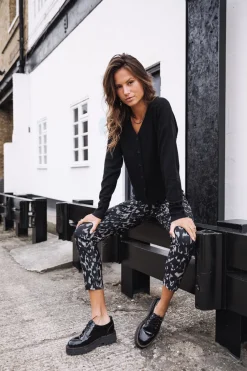 Alexa Cropped Metallo
