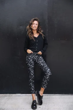 Alexa Cropped Metallo