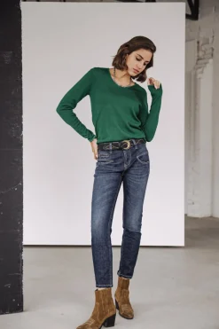 Alexa High Waist Cropped SDM