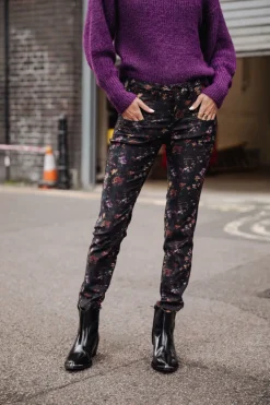 Alexa High Waist Cropped Fiory