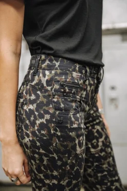 Alexa High Waist Cropped Marsh